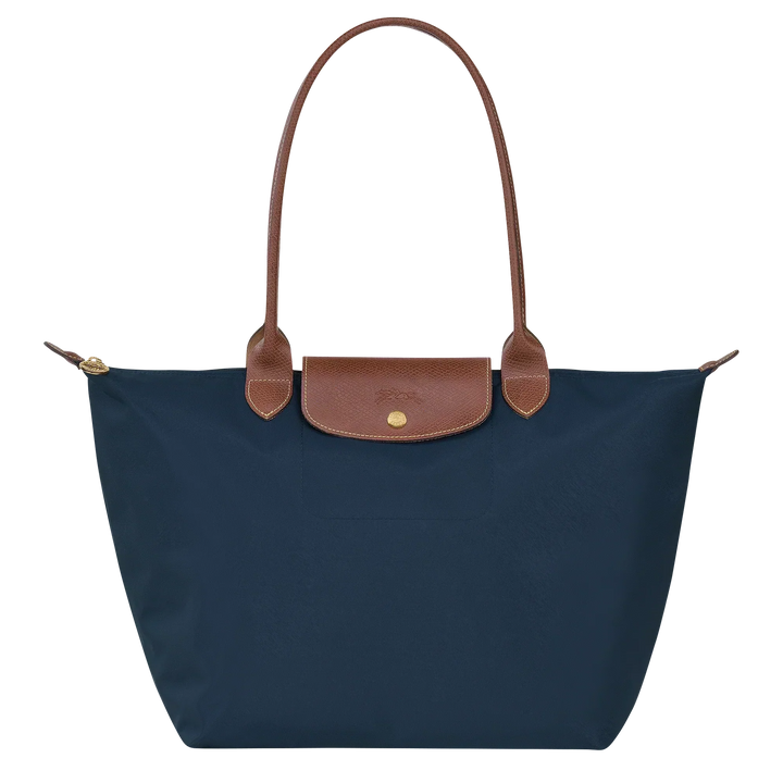 Velika tote torba Le Pliage Longchamp – tamnoplava