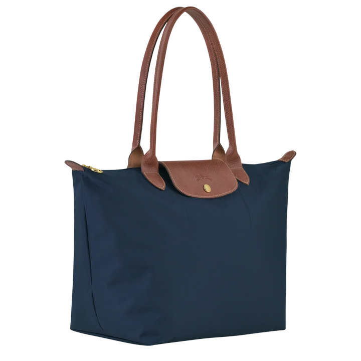 Velika tote torba Le Pliage Longchamp – tamnoplava