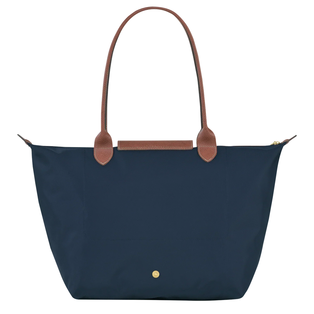 Velika tote torba Le Pliage Longchamp – tamnoplava