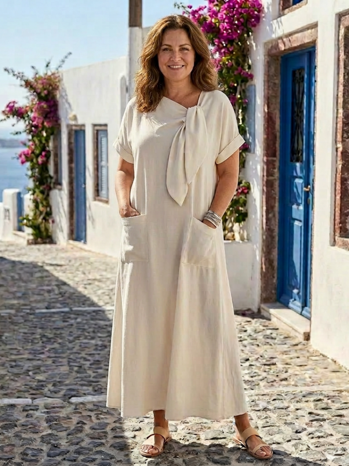 Haljina s snježnim džepom
